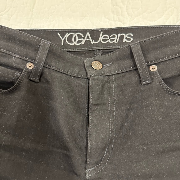 YOGA Jeans Black Size 29 - Picture 3 of 4